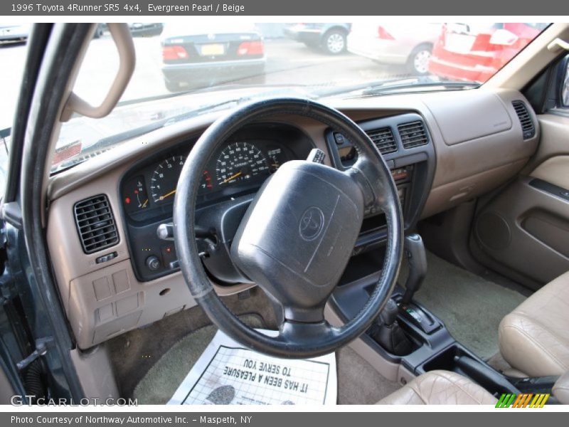 Evergreen Pearl / Beige 1996 Toyota 4Runner SR5 4x4
