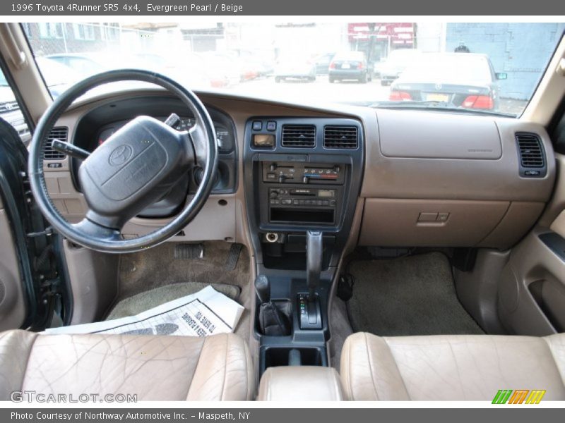 Evergreen Pearl / Beige 1996 Toyota 4Runner SR5 4x4