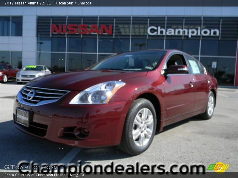 Tuscan Sun / Charcoal 2012 Nissan Altima 2.5 SL