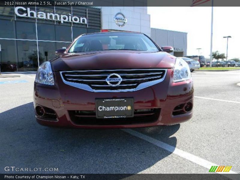 Tuscan Sun / Charcoal 2012 Nissan Altima 2.5 SL