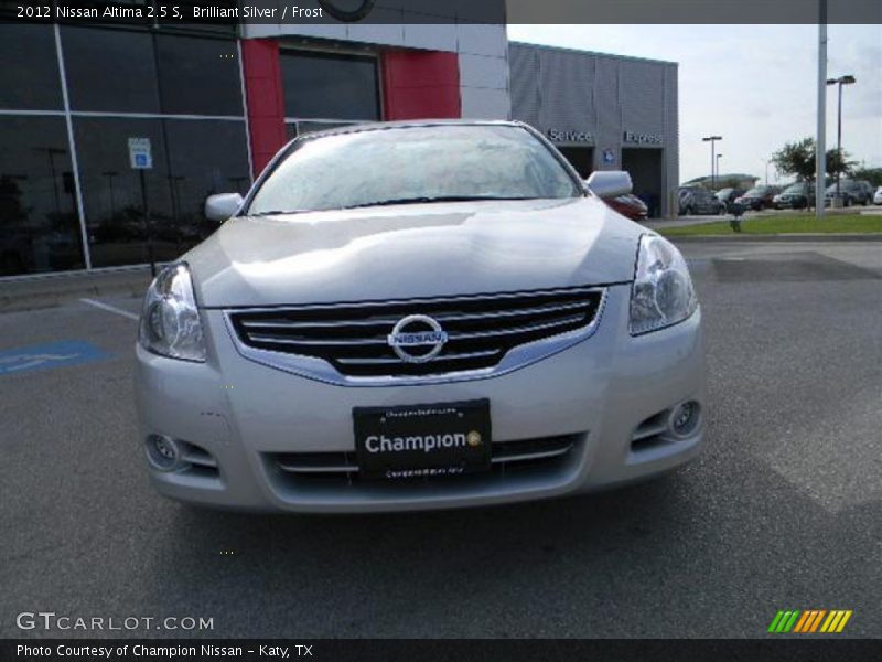 Brilliant Silver / Frost 2012 Nissan Altima 2.5 S