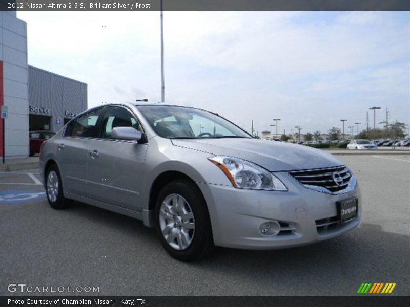 Brilliant Silver / Frost 2012 Nissan Altima 2.5 S