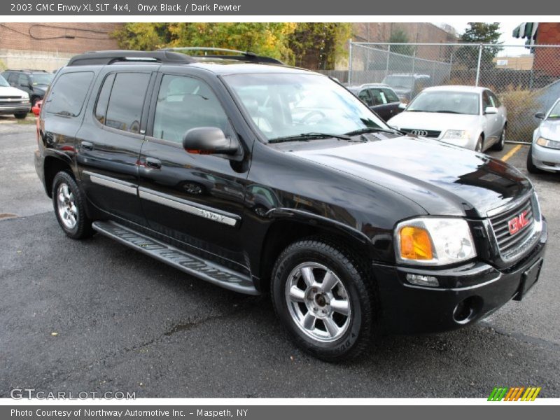 Onyx Black / Dark Pewter 2003 GMC Envoy XL SLT 4x4