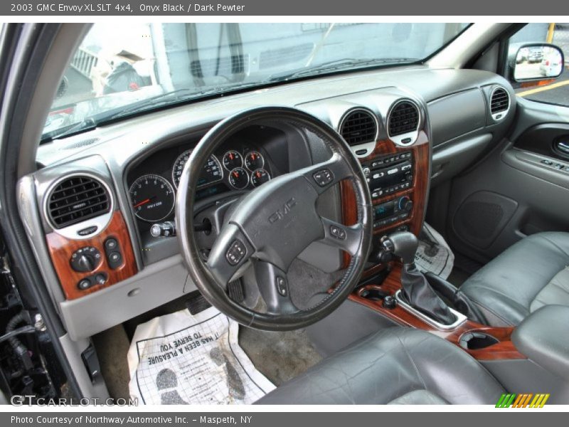 Onyx Black / Dark Pewter 2003 GMC Envoy XL SLT 4x4