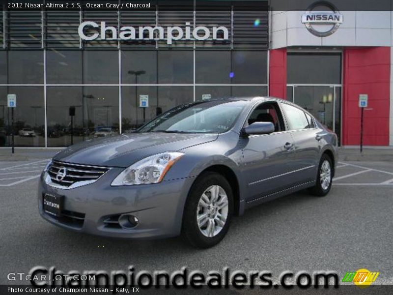 Ocean Gray / Charcoal 2012 Nissan Altima 2.5 S