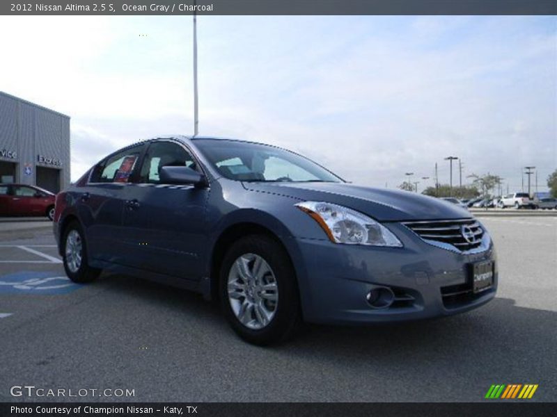 Ocean Gray / Charcoal 2012 Nissan Altima 2.5 S