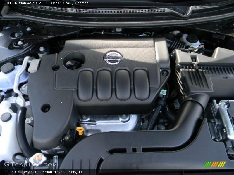 Ocean Gray / Charcoal 2012 Nissan Altima 2.5 S
