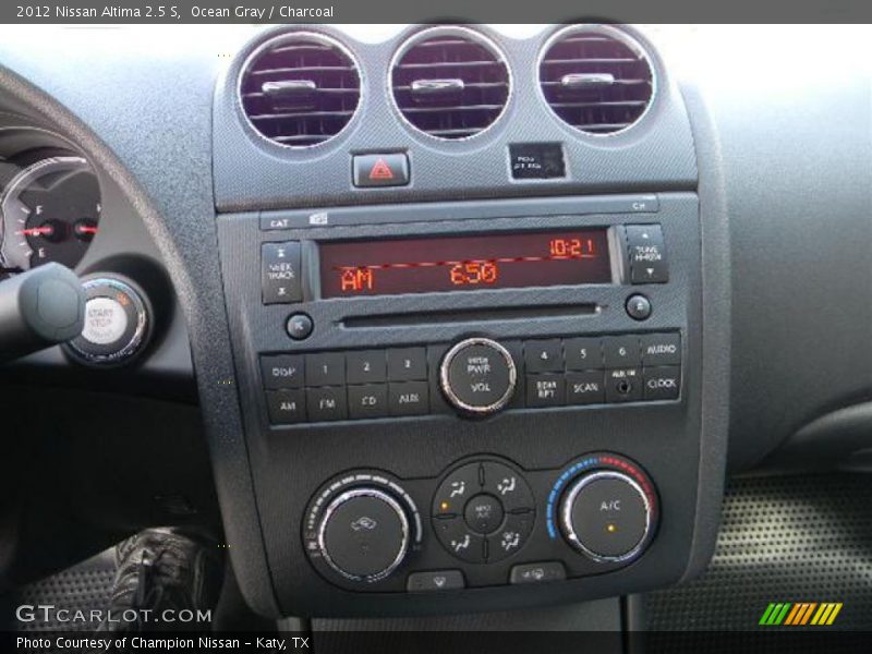 Ocean Gray / Charcoal 2012 Nissan Altima 2.5 S