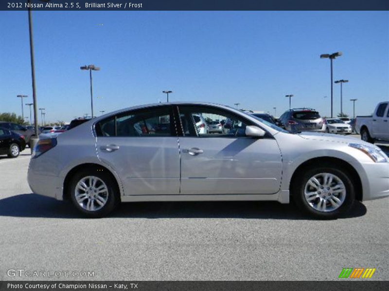 Brilliant Silver / Frost 2012 Nissan Altima 2.5 S