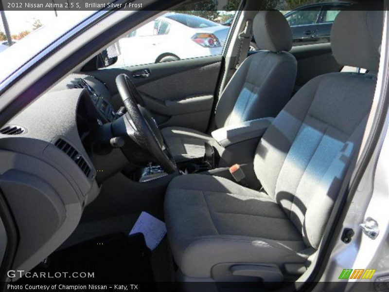 Brilliant Silver / Frost 2012 Nissan Altima 2.5 S