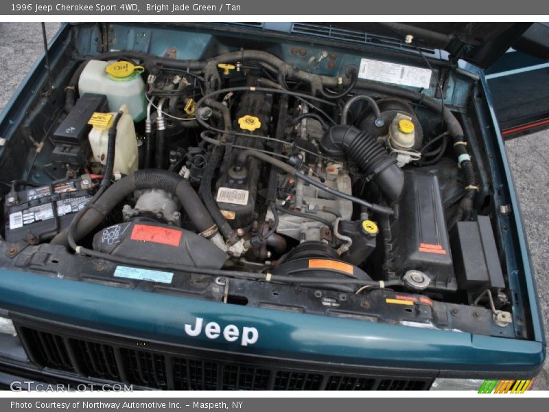  1996 Cherokee Sport 4WD Engine - 4.0 Liter HO OHV 12V Inline 6 Cylinder