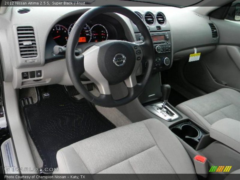 Frost Interior - 2012 Altima 2.5 S 