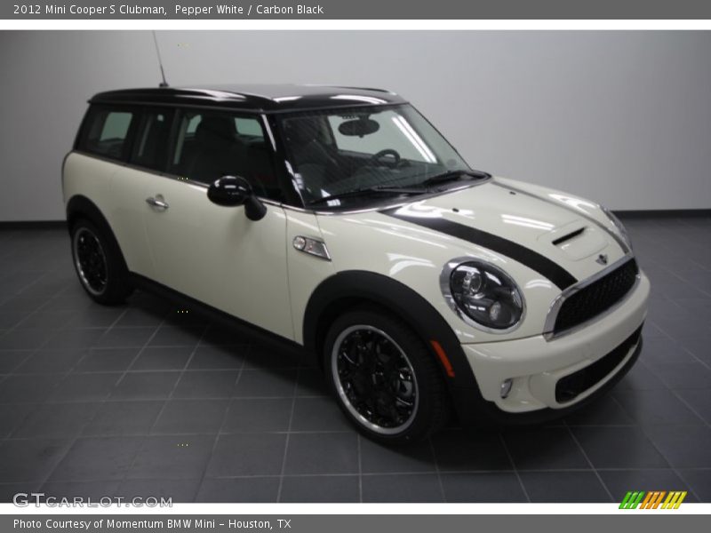 Pepper White / Carbon Black 2012 Mini Cooper S Clubman