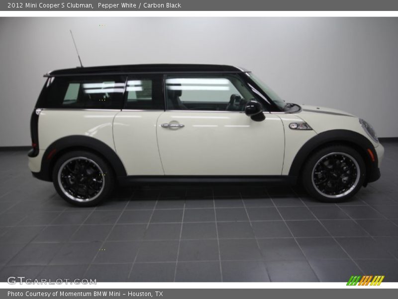 Pepper White / Carbon Black 2012 Mini Cooper S Clubman