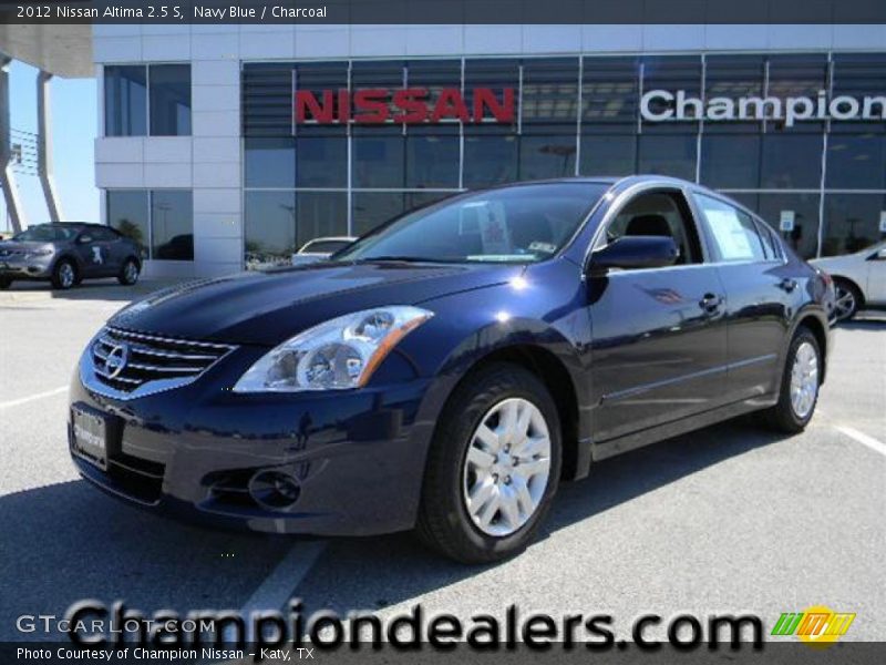 Navy Blue / Charcoal 2012 Nissan Altima 2.5 S