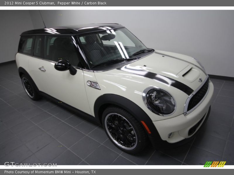 Pepper White / Carbon Black 2012 Mini Cooper S Clubman