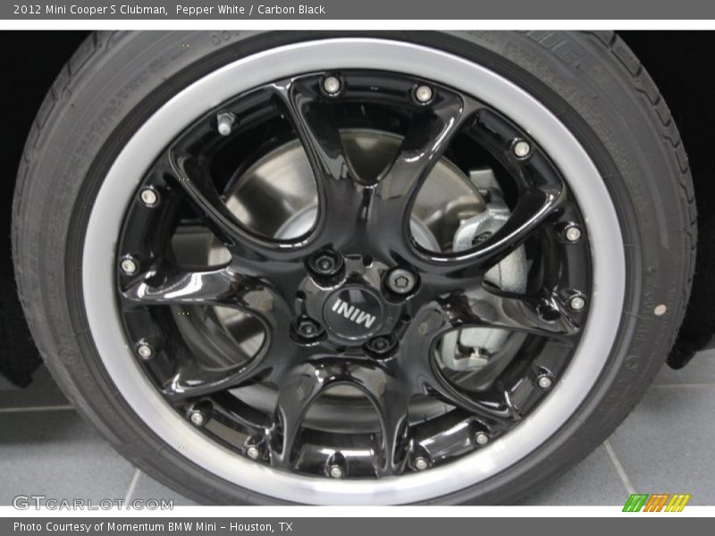 Pepper White / Carbon Black 2012 Mini Cooper S Clubman