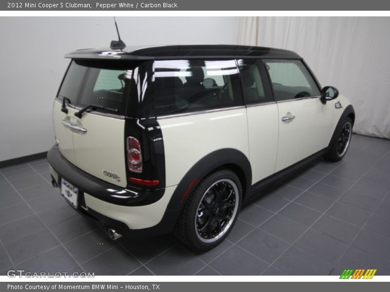 Pepper White / Carbon Black 2012 Mini Cooper S Clubman