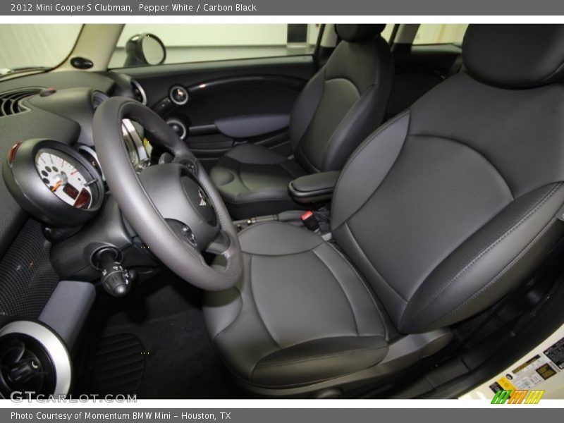 Pepper White / Carbon Black 2012 Mini Cooper S Clubman
