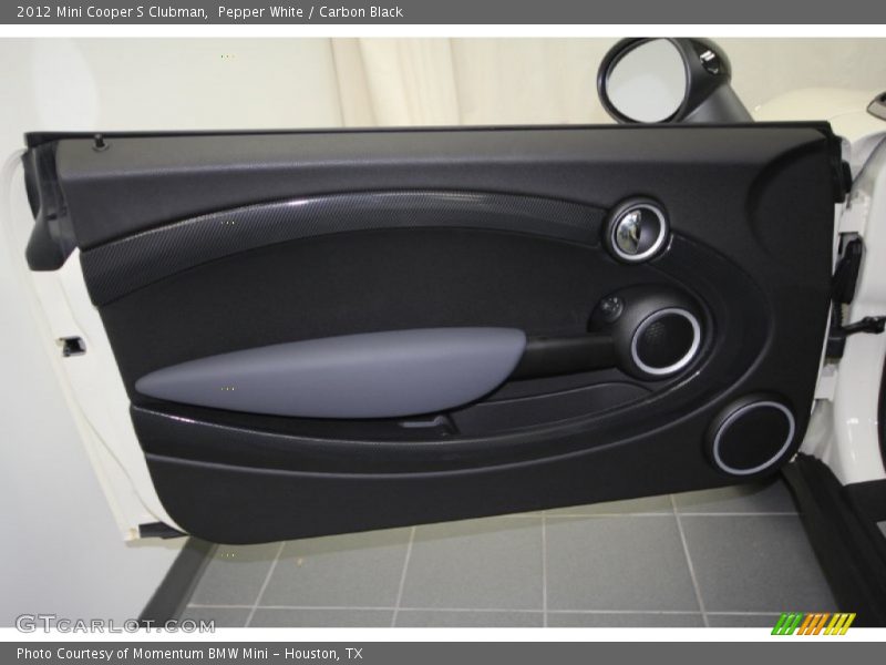 Pepper White / Carbon Black 2012 Mini Cooper S Clubman