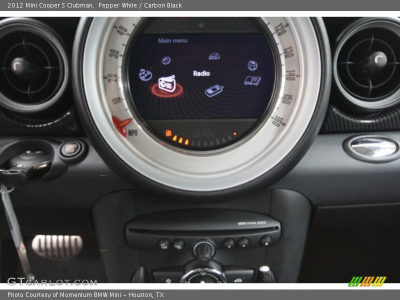 Pepper White / Carbon Black 2012 Mini Cooper S Clubman