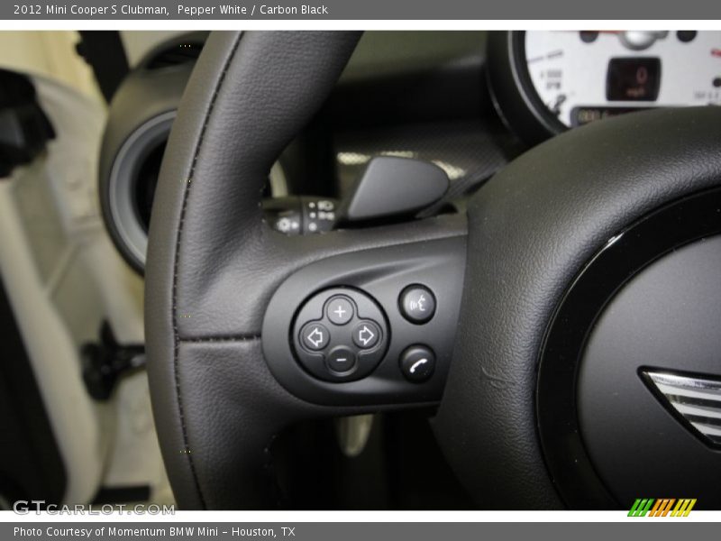 Pepper White / Carbon Black 2012 Mini Cooper S Clubman