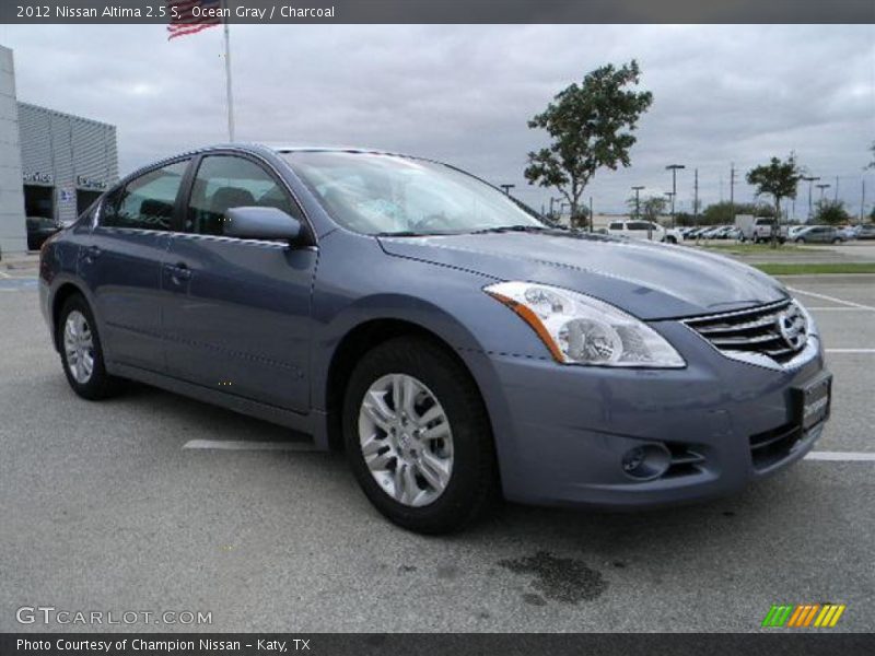 Ocean Gray / Charcoal 2012 Nissan Altima 2.5 S
