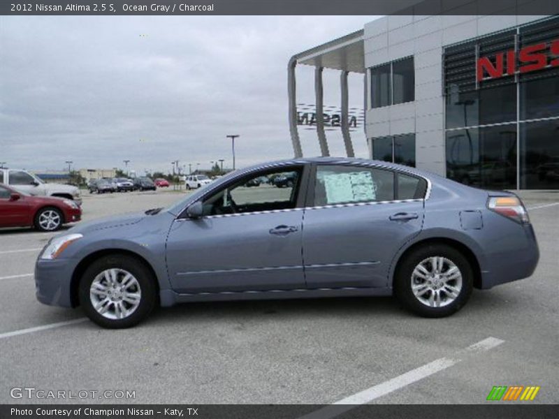 Ocean Gray / Charcoal 2012 Nissan Altima 2.5 S