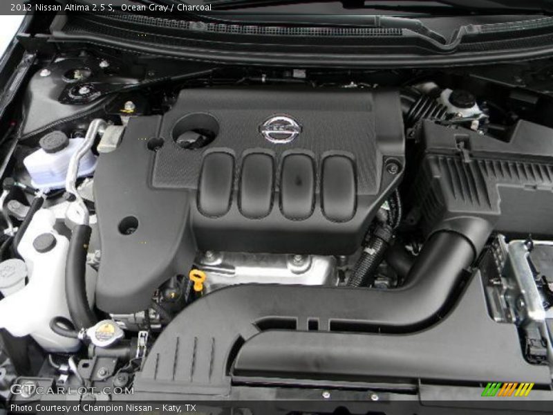 Ocean Gray / Charcoal 2012 Nissan Altima 2.5 S