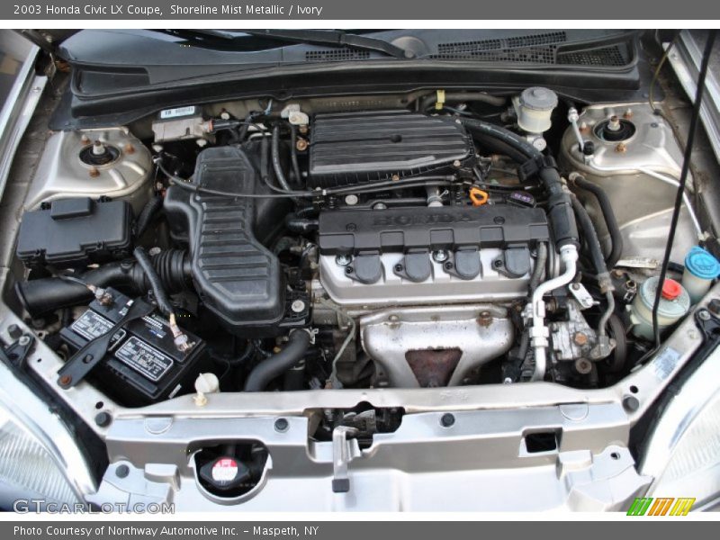  2003 Civic LX Coupe Engine - 1.7 Liter SOHC 16V 4 Cylinder