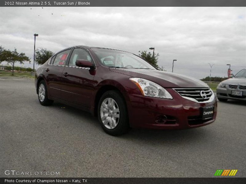 Tuscan Sun / Blonde 2012 Nissan Altima 2.5 S