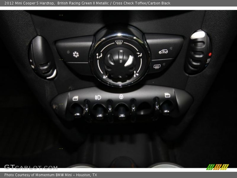 British Racing Green II Metallic / Cross Check Toffee/Carbon Black 2012 Mini Cooper S Hardtop