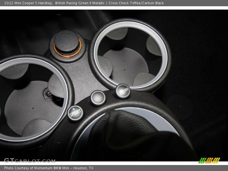 British Racing Green II Metallic / Cross Check Toffee/Carbon Black 2012 Mini Cooper S Hardtop