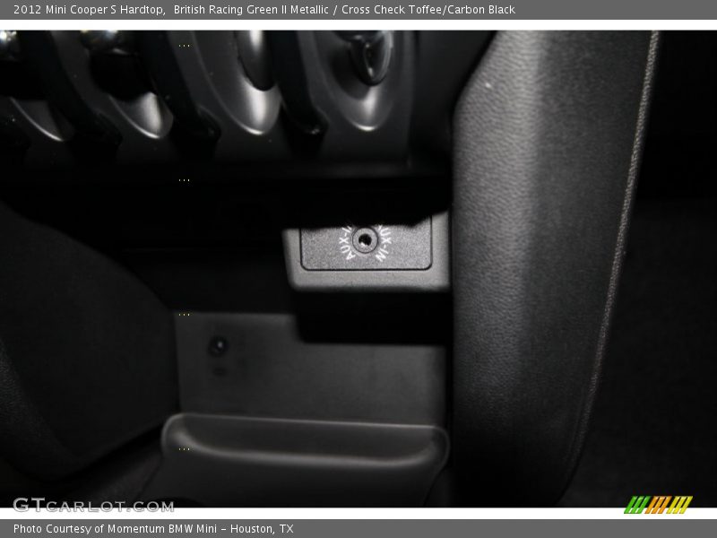 British Racing Green II Metallic / Cross Check Toffee/Carbon Black 2012 Mini Cooper S Hardtop