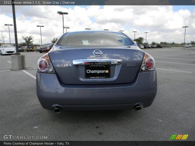 Ocean Gray / Charcoal 2012 Nissan Altima 2.5 S