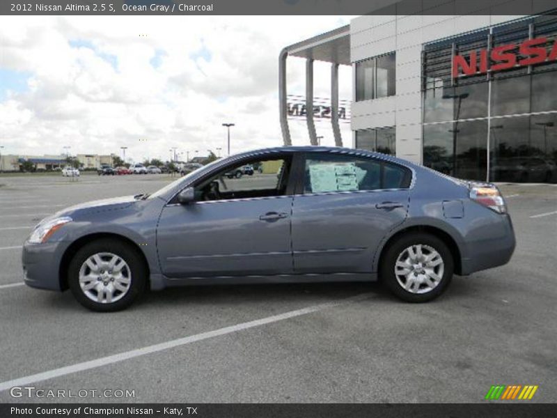Ocean Gray / Charcoal 2012 Nissan Altima 2.5 S