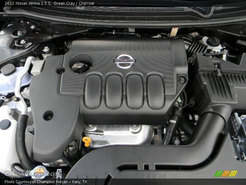 Ocean Gray / Charcoal 2012 Nissan Altima 2.5 S