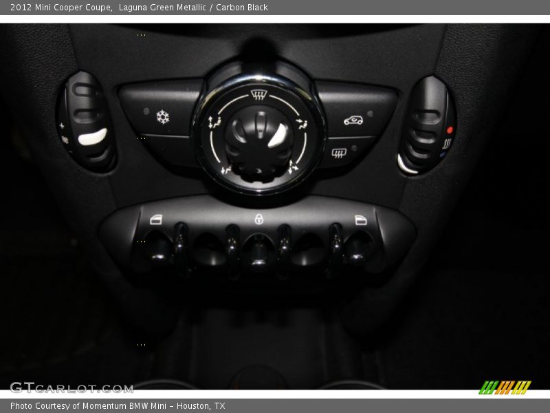 Laguna Green Metallic / Carbon Black 2012 Mini Cooper Coupe
