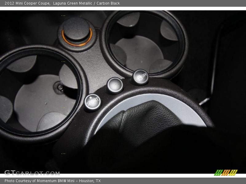 Laguna Green Metallic / Carbon Black 2012 Mini Cooper Coupe