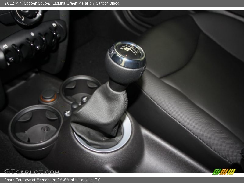 Laguna Green Metallic / Carbon Black 2012 Mini Cooper Coupe