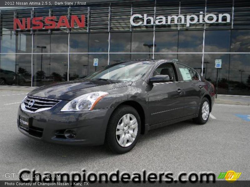 Dark Slate / Frost 2012 Nissan Altima 2.5 S