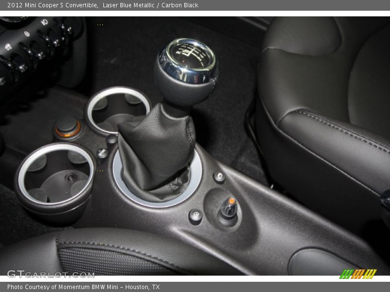  2012 Cooper S Convertible 6 Speed Steptronic Automatic Shifter
