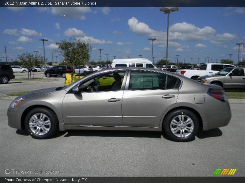 Saharan Stone / Blonde 2012 Nissan Altima 2.5 SL
