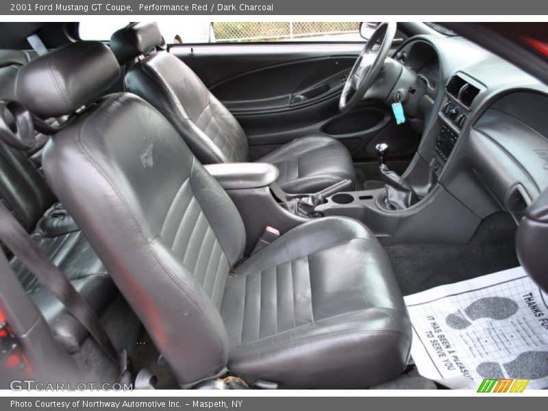Performance Red / Dark Charcoal 2001 Ford Mustang GT Coupe