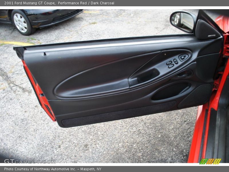 Performance Red / Dark Charcoal 2001 Ford Mustang GT Coupe