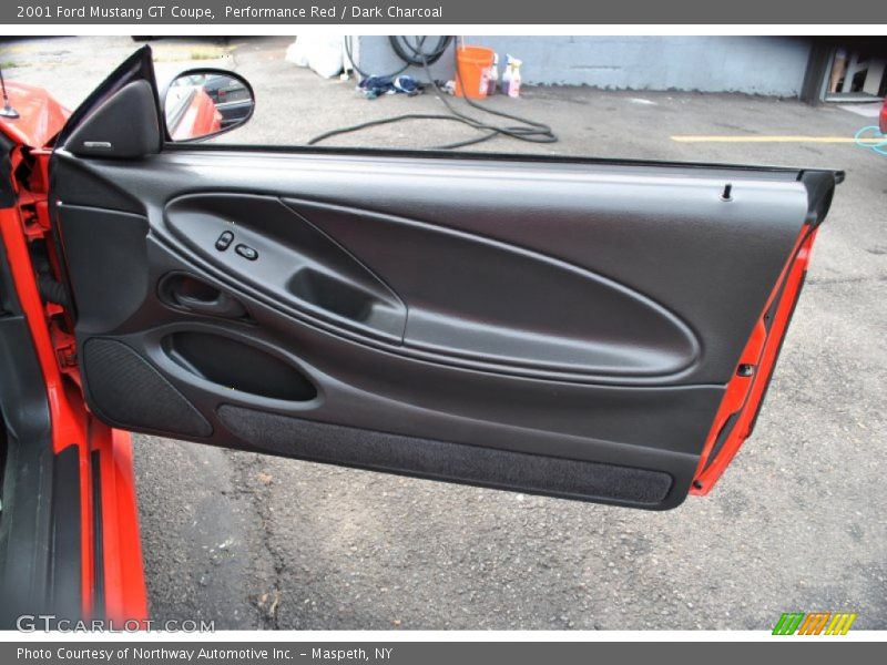 Performance Red / Dark Charcoal 2001 Ford Mustang GT Coupe