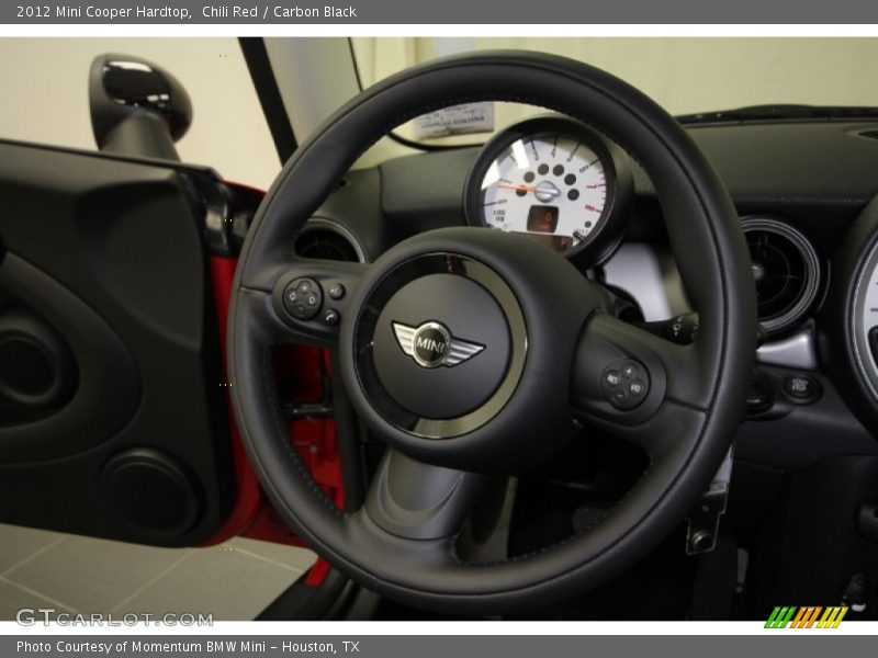 Chili Red / Carbon Black 2012 Mini Cooper Hardtop