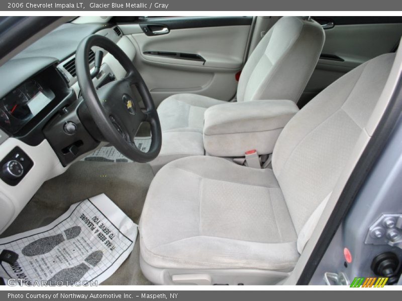 Glacier Blue Metallic / Gray 2006 Chevrolet Impala LT