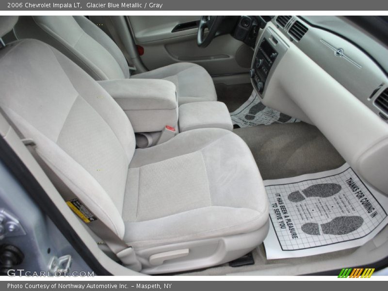 Glacier Blue Metallic / Gray 2006 Chevrolet Impala LT