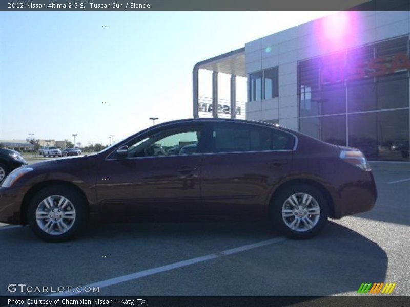 Tuscan Sun / Blonde 2012 Nissan Altima 2.5 S